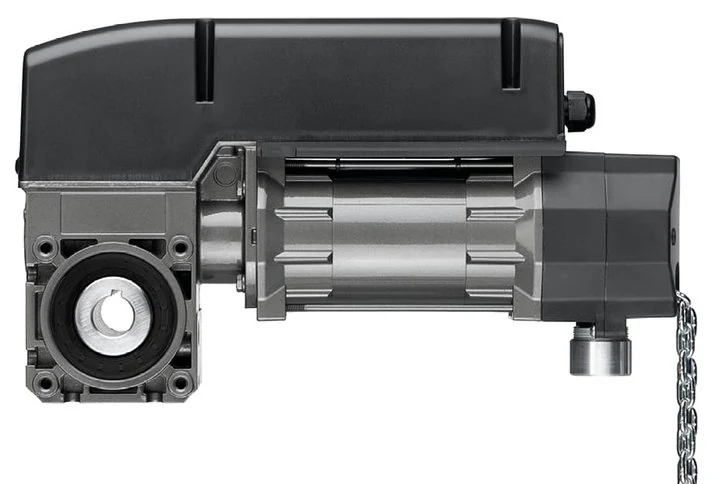 Marantec STAC 1-14-19 KE – trofazni industrijski motor za segmentna vrata, profil sa lancem za ručnu deblokadu